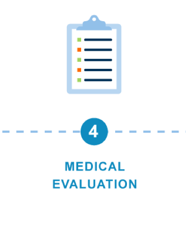 Paso 4: Evaluación médica