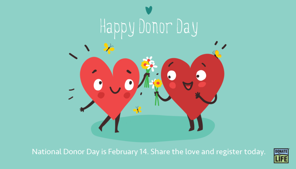 National Donor Day Graphic