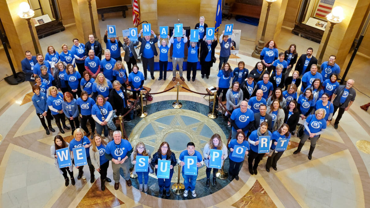 Donate Life Day Minnesota State Capitol LifeSource