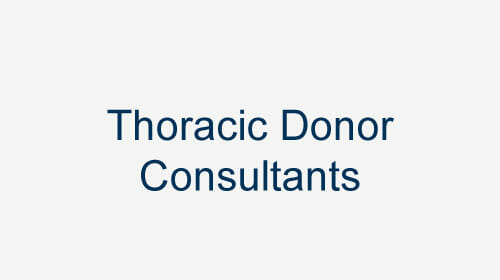 Thoracic Donor Consultants