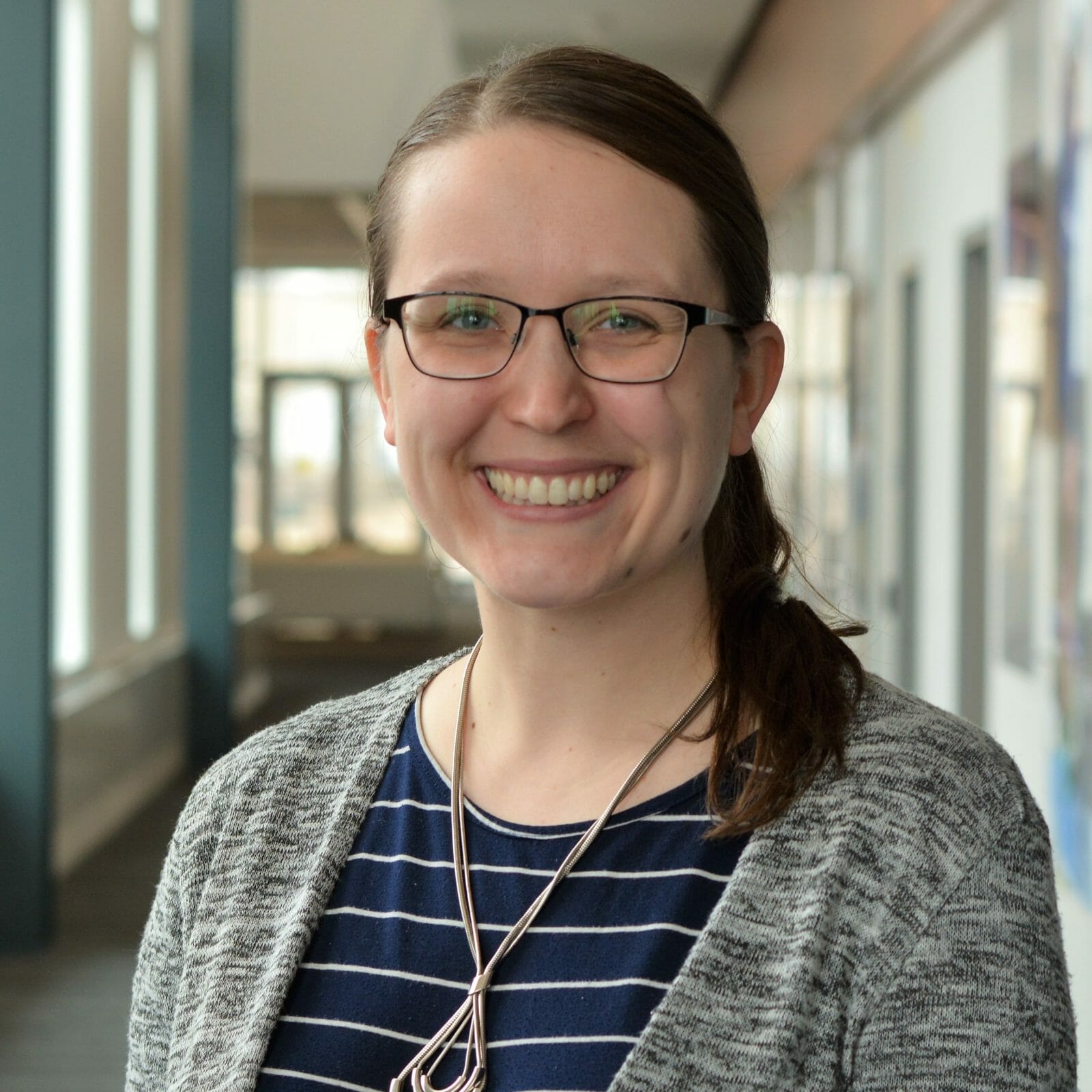 Laura Shrode smiles at camera