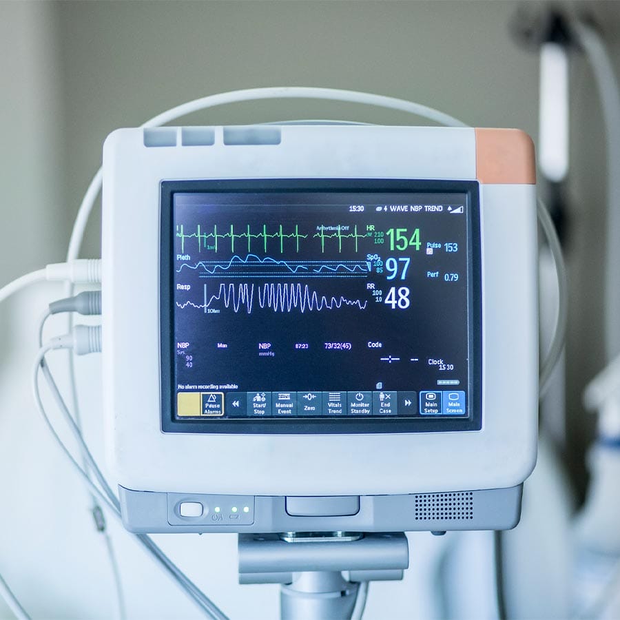 Heart monitor machine